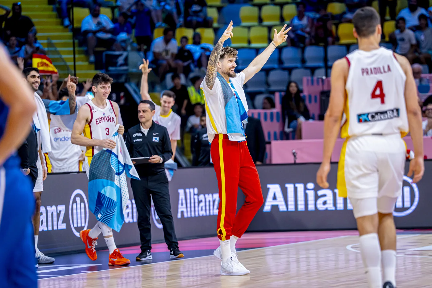 Banquillo en EuroBasket 2025