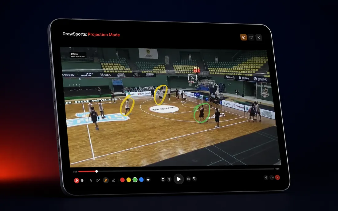 Show the detail that matters on the court.
